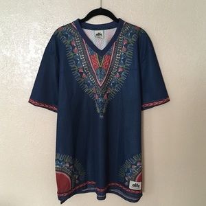 Alife Madiba Print Dashiki Jersey